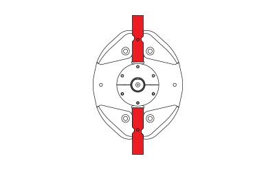 ICR T Piscis rotors blow bars ICR-T Piscis