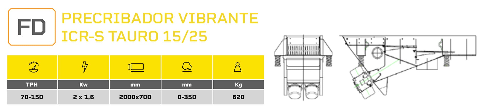 precribador 15 25 ICR-S Tauro Kompact